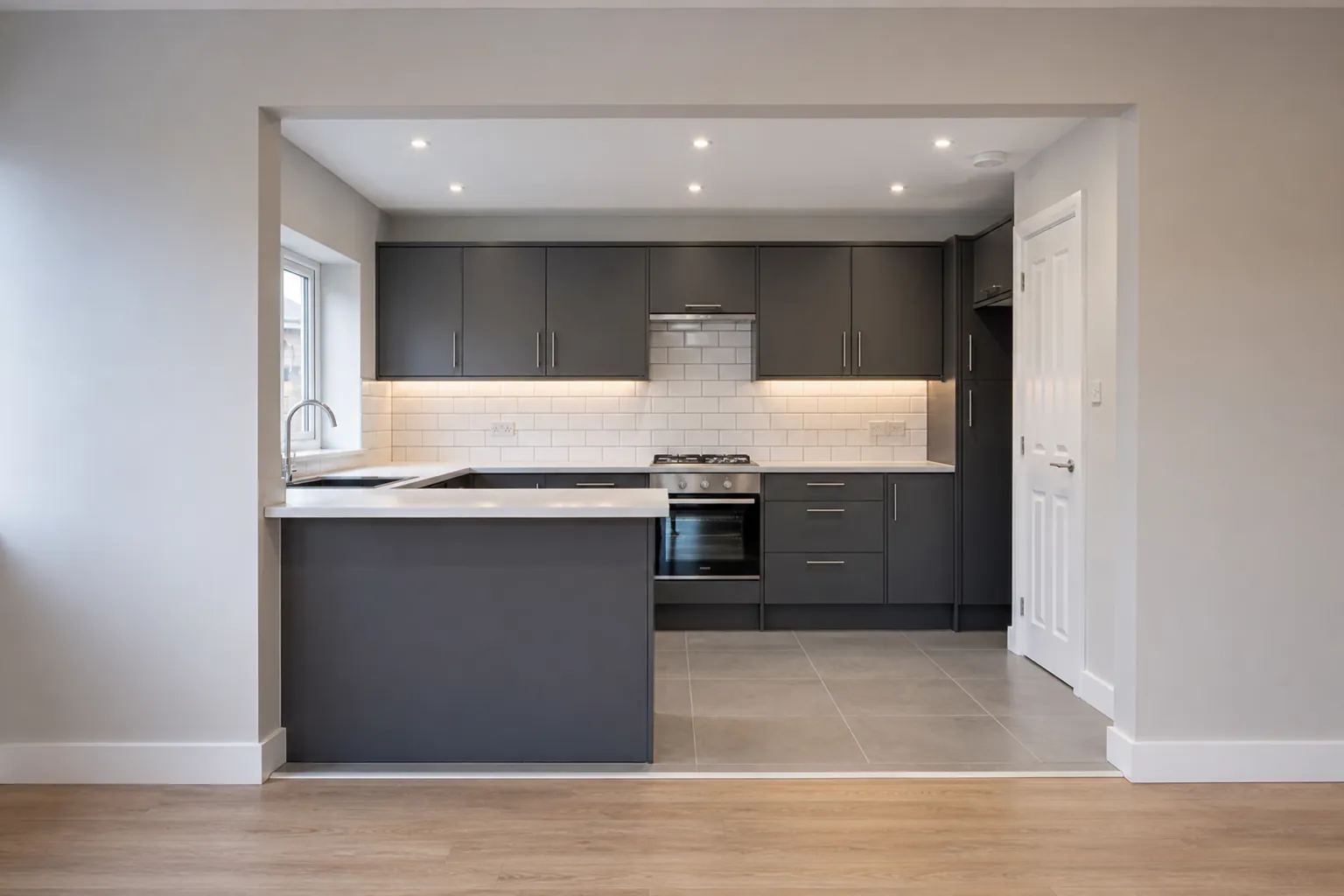 Штукатурка новостройки, 78 м²